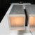 Mid-Century Brushed Aluminum Down-Light Sconce with Lucite Detailing - a Pair For Sale - Image 9 of 10