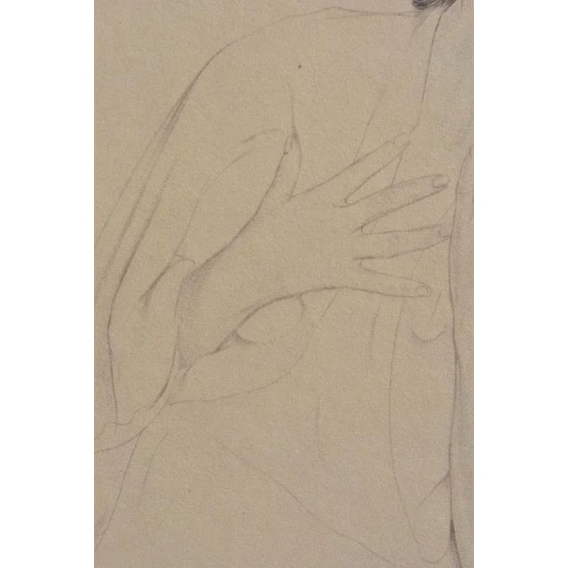 Walter Sauer, Woman in Profile, Signed Engraving For Sale - Image 7 of 8