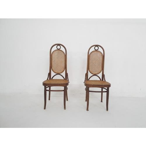 Nr. 5 Dining Chairs by Michael Thonet for Thonet, Romania, 1900s, Set of 2 For Sale - Image 13 of 13