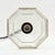 Metal Mid-Century Modern Pendant Light in Glass and Brass from Limburg, Germany, 1960s For Sale - Image 7 of 12