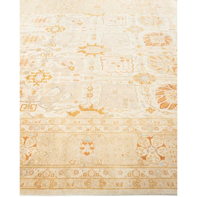 Solo Rugs Eclectic, One-of-a-Kind Hand-Knotted Area Rug - Ivory, 8' 0" x 10' 4" For Sale - Image 4 of 8
