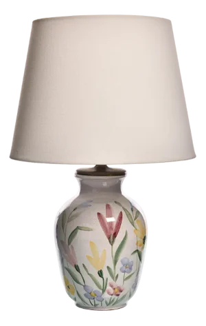 Scandinavian Ceramic Lamp by Ulla Ahlgren for Alingsås Keramik