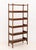 Wood Chinese Elm Wood Five-Tier Etagere For Sale - Image 7 of 7
