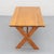 Wood X-Leg Dining Table by Ate Van Apeldoorn for Houtwerk Hattem, 1970s For Sale - Image 7 of 12