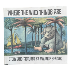 1988 Maurice Sendak Hardcover Children’s Book Where the Wild Things Are 25th Anniversary Edition