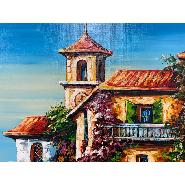 Circa 2007 Michel Degav Oil on Canvas Painting For Sale In San Francisco - Image 6 of 12