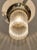 19th Century Art Nouveau Art Deco Glass Ceiling Lamp, 1890s For Sale - Image 5 of 8