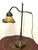 Antique Brass Table Lamp with Pate De Verre Glass Shade from Unbekannt, 1920s, in Very Good conditions. Designed 1920 to...
