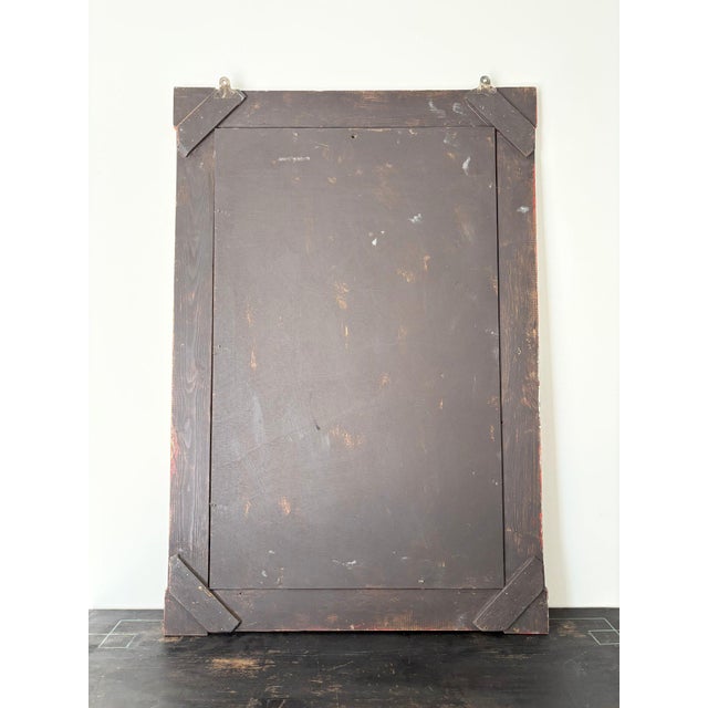 Neoclassical Wall Mirror with Reeded Giltwood Frame, 1970s For Sale - Image 11 of 13