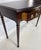 Vintage Harden Furniture "Circa 1991" Collector's Edition Cherry Bowfront Console / Writing Desk For Sale - Image 9 of 16