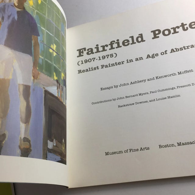 Very scarce over-sized softcover exhibition catalog from Porter exhibition at the Museum of Fine Arts, Boston. 1982....