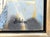 Modern blue toned Abstract Expressionist figure painting by the French painter Joël Dabin. The work features a central...
