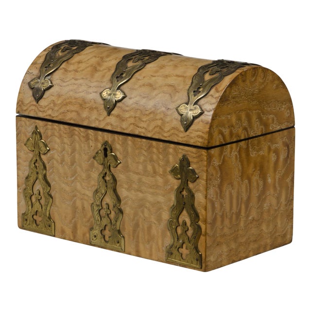 Antique Maple Stationery Box, Circa 1880 For Sale