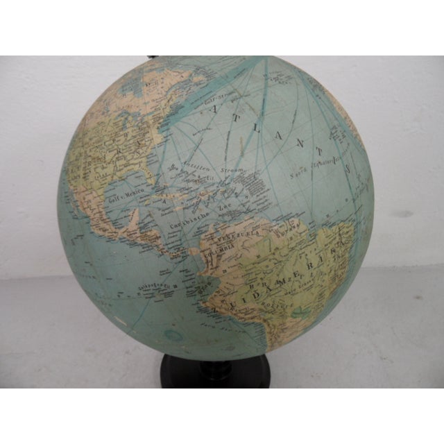Vintage Papier Mache Globe, 1950s For Sale - Image 10 of 11