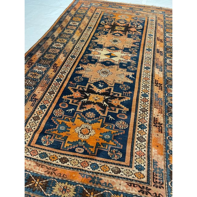 Tribal 19th Century Tribal Persian Shirvan Rug For Sale - Image 3 of 4