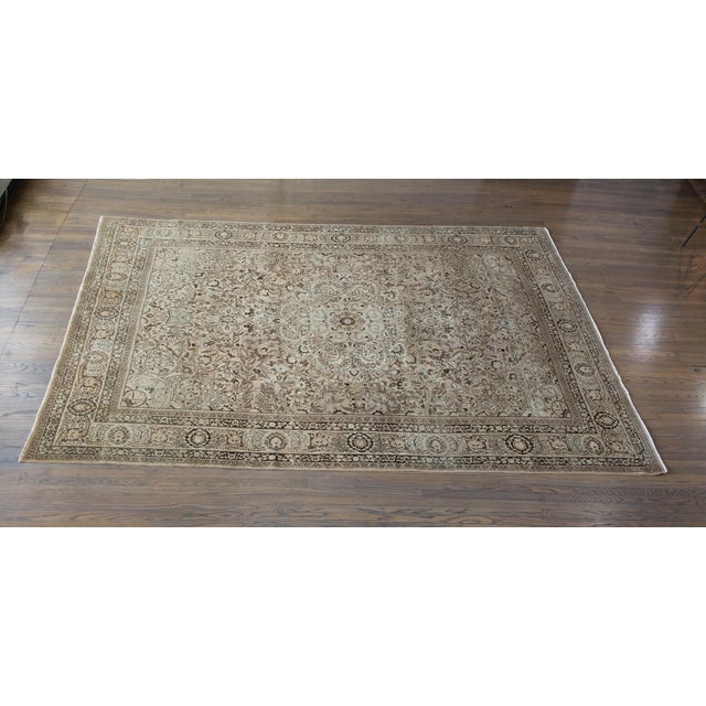 20th Century Persian Tabriz Rug For Sale - Image 12 of 12