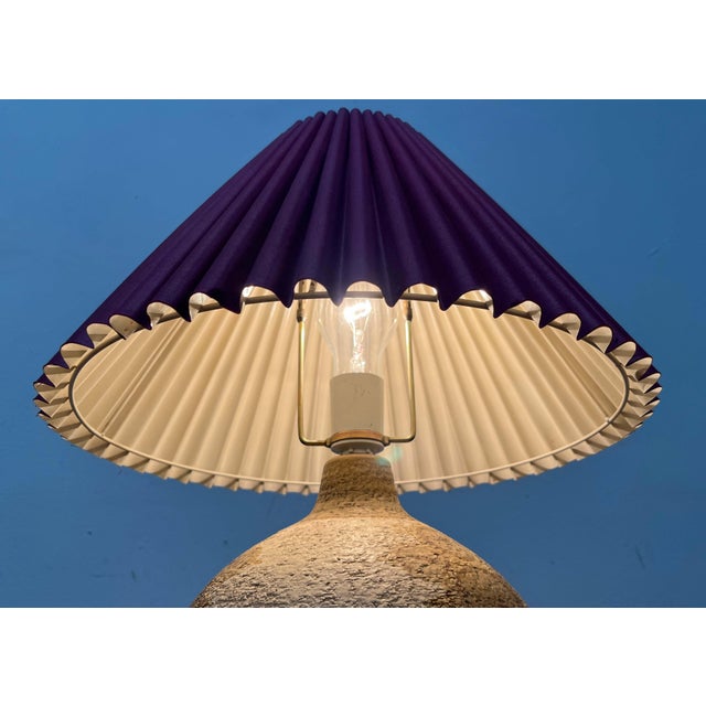 Mid-Century Modern Danish Studio Pottery Stoneware Table Lamp from Søholm, 1960s For Sale - Image 4 of 18