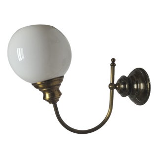 Vintage Art Deco Wall Lamp, Poland, 1950s For Sale