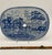 Blue & White 19th Century Antique Spode Meat Drainer For Sale In Tampa - Image 6 of 10