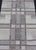 Mid-Century Modern Modern Scandinavian Flat Weave Rug With Grid Pattern in Gray For Sale - Image 3 of 8