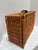 Large Classic Vintage Americana Wood Wicker Picnic Basket With Accoutrements For Sale In Sacramento - Image 6 of 11
