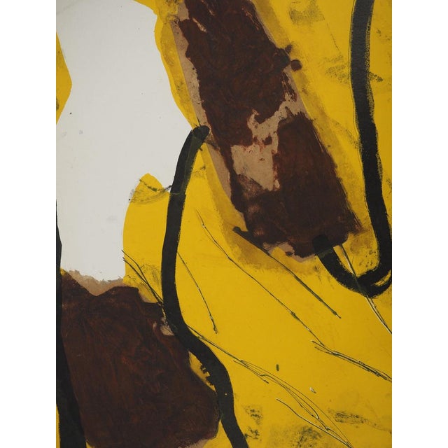 LIONEL (Lionel PERROTTE, known as) (1949-2020) Sahara Original color carborundum engraving Signed in pencil Limited...