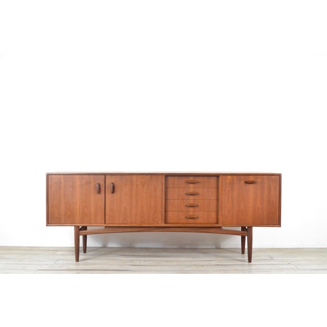 Mid-Century Modern Afromosia and Teak Sideboard from G-Plan, 1960s For Sale - Image 10 of 11