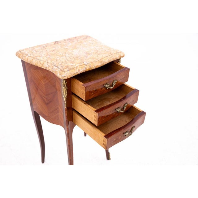 Metal Early 20th Century Bedside Tables, France, 1890s, Set of 2 For Sale - Image 7 of 11