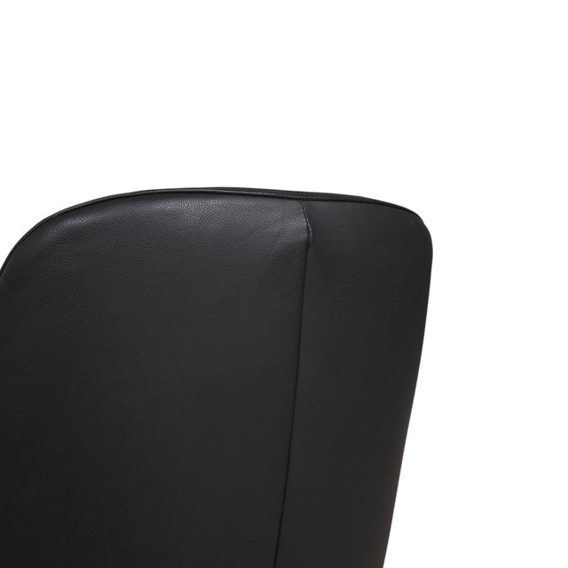 Leather Dining Chairs in Brown and Grey from Signet Mailo, Set of 4 For Sale - Image 4 of 15