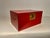 Brass Chinese Red Lacquered Box With Brass Mounts, Mid 20th Century For Sale - Image 8 of 12