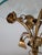 Mid-Century Modern Gilt Metal Floral Rose Side Table, 1970s For Sale - Image 15 of 18