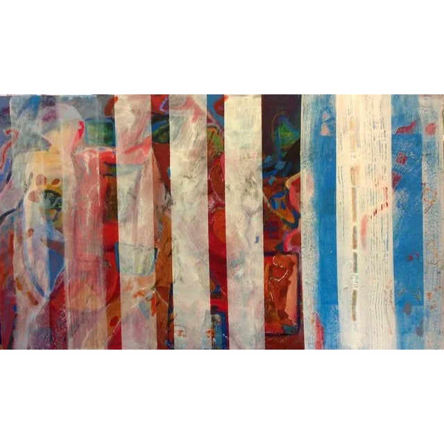 Abstract Peter Rossiter Progression: Contemporary Abstract Mixed Media Painting by Peter Rossiter For Sale - Image 3 of 3