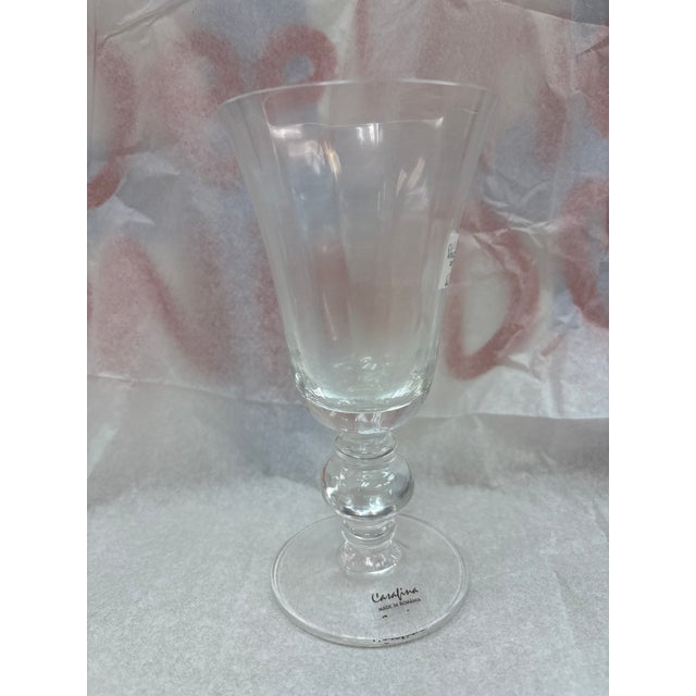 Modern Tulip Optic Red Wine Glass by Casafina For Sale - Image 3 of 3