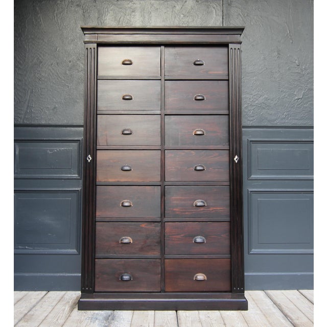 French Drawer Cabinet, 1890s For Sale - Image 3 of 18