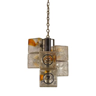 Vintage Six-Light Hanging Light by Toni Zuccheri for VeArt, 1970s For Sale