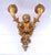 French 19thc French Louis XV Carved & Gilt Wood Putto/ Cherub Double Wall Sconces Electrified a - Pair For Sale - Image 3 of 13