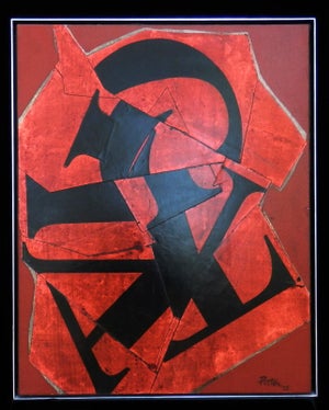 David Porter Abstract Composition 1975
