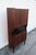 Wood Mid Century Danish Rosewood Corner Cabinet Storage Cupboard 6167 For Sale - Image 7 of 18