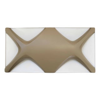 Large Cross Oyster Wall Lamp by Klaus Link for Neuhaus Leuchten, 1960s For Sale