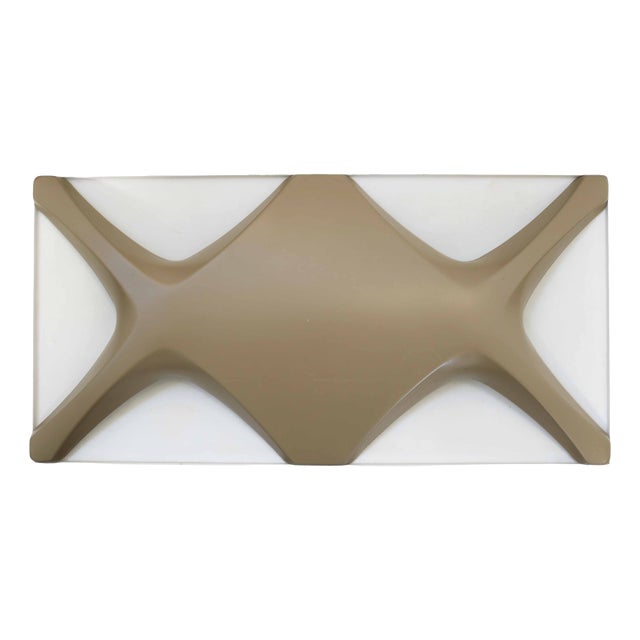 Large Cross Oyster Wall Lamp by Klaus Link for Neuhaus Leuchten, 1960s For Sale