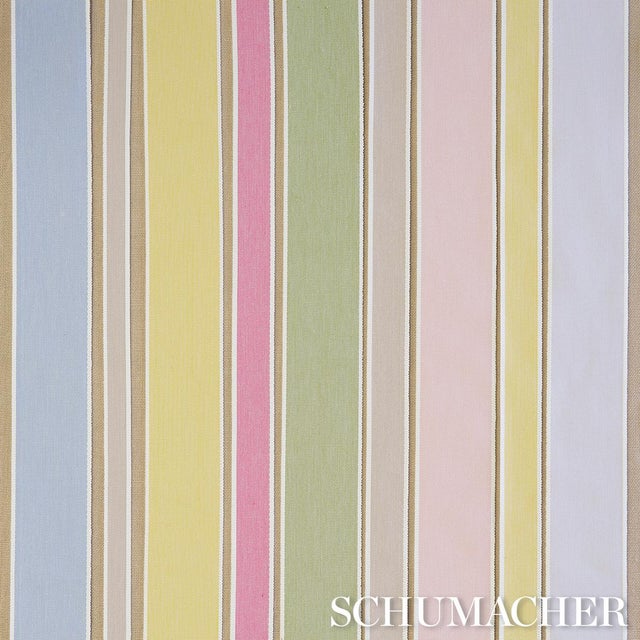 Schumacher Schumacher Sandpiper Tape Wide In Sky For Sale - Image 4 of 4