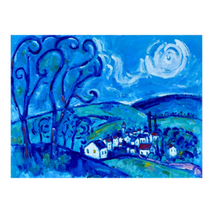 Night Song - Modern Impressionist Original Oil Landscape