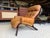Mid-Century Modern Norwegian Tan Leather Lounge Chair by Oddvin Rykken for Rybo Rykken & Co For Sale - Image 5 of 18