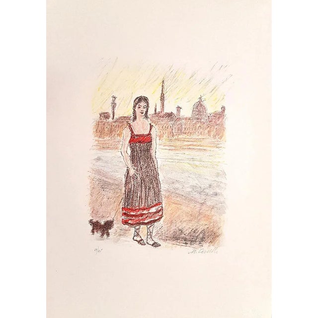 Landscapes - Six Lithographs by Michele Cascella - 1979 1979 For Sale - Image 6 of 7