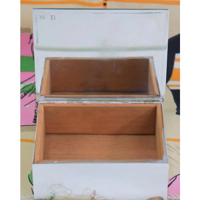 The 103rd Belmont Stakes c1971 Tiffany & Co. sterling silver cigarette case with interior wood panel lining- Won by Pass...