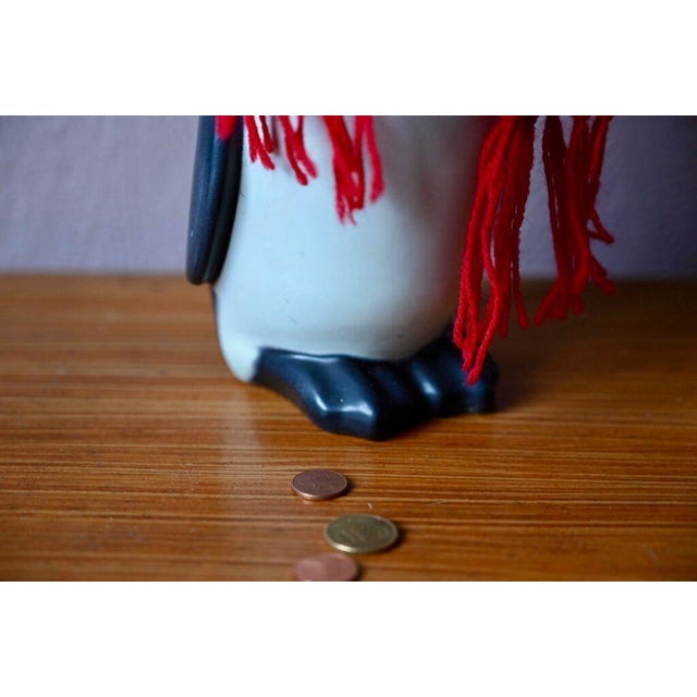 Black Pondus the Penguin Piggy Bank by Knabstrup for Landsmandsbanken For Sale - Image 8 of 14