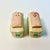 Antique White 1960s Vintage Boho Chic Americana San Francisco Cable Car Salt & Pepper Shakers - A Pair. For Sale - Image 8 of 12