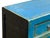Distressed Bright Blue Oriental Sideboard Credenza Console Table Cabinet For Sale - Image 13 of 18