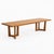 Made by hand by highly skilled craftspeople, the Trice Dining Table combines solid wood with an array of hand-selected...