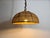 Mid-Century Modern Midcentury Wooden Bamboo Pendant Lamp, Italy, 1960s For Sale - Image 3 of 11